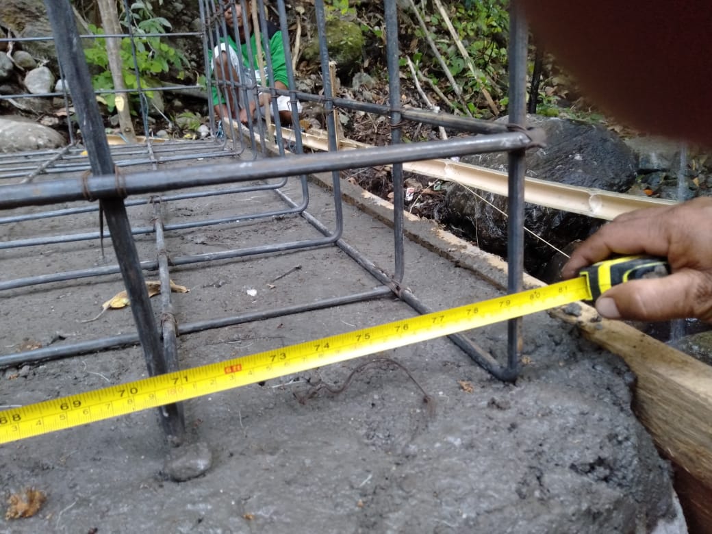 Update Progress Pembangunan Bak Penampung Air di Dusun Kolong