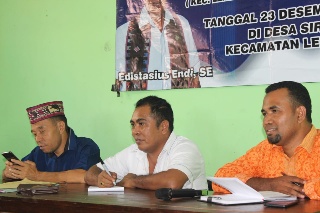 Ketua DPRD Mabar Reses di Desa Siru