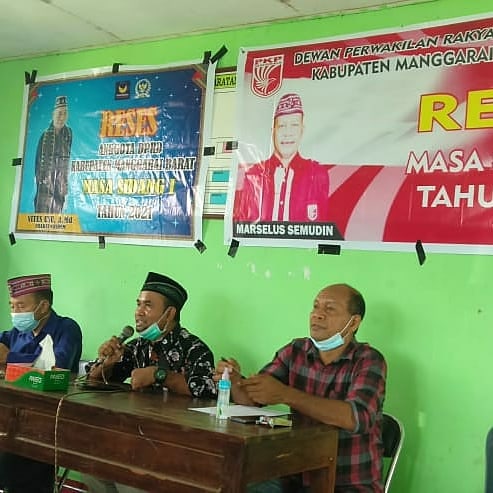 Vitus Usu dan Marselius Semudin Jaring Aspirasi di Desa Siru