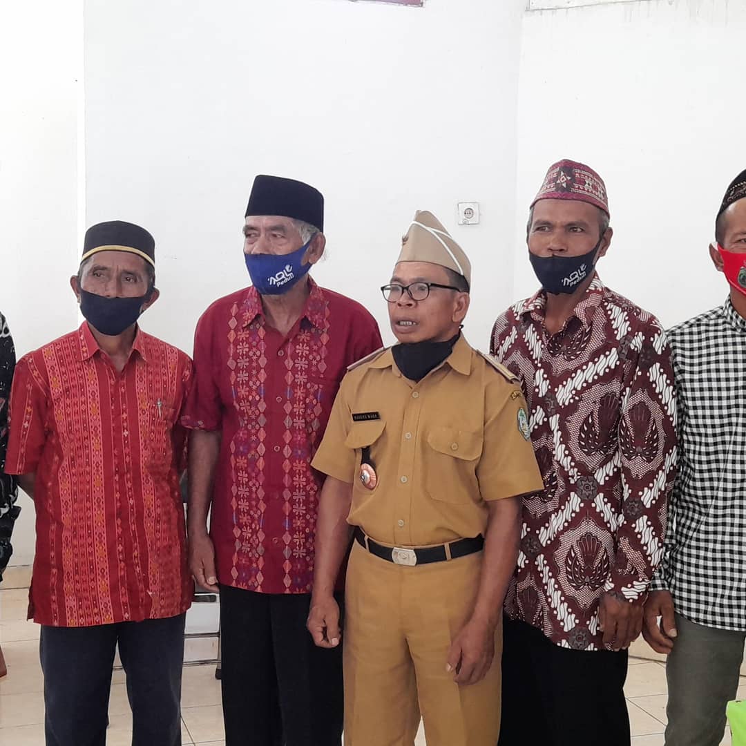 Camat Lembor, Lantik Penjabat Desa Persiapan Siru Langkerembong