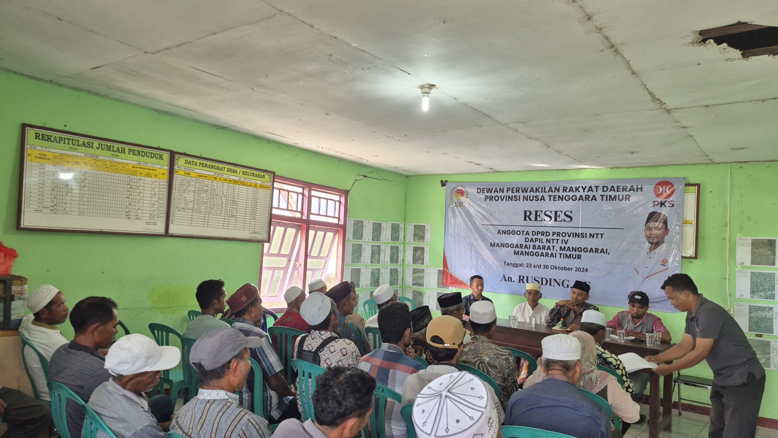 Rusding, Anggota DPRD PKS NTT Gelar Reses di Desa Siru