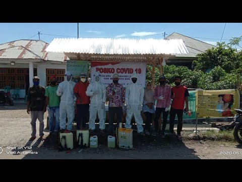 Inilah Kegiatan Pemerintah Desa Siru untuk pencegahan Covid-19