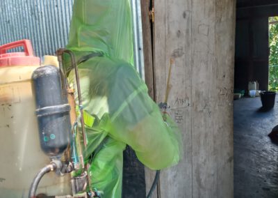 Pemdes Siru Kembali Melakukan Penyemprotan Disinfektan