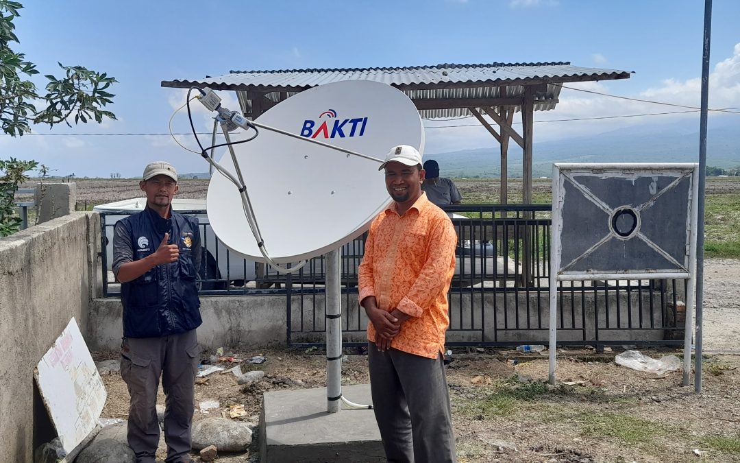 Kantor Desa dan MTs. Jabal Nur Desa Siru Dapat Bantuan Internet Gratis dari Bakti Kominfo