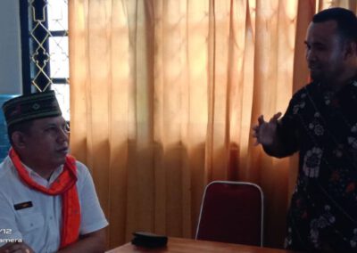 Foto : Presentasi Potensi Wisata Berbasis Pertanian Dihadapan Kadis Kebudayaan dan Pariwisata