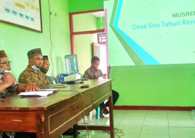 Desa Siru Gelar Musrenbangdes