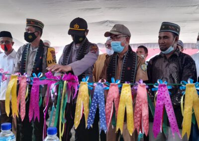 Polres Mabar Resmikan Kampung Tangguh di Desa Siru