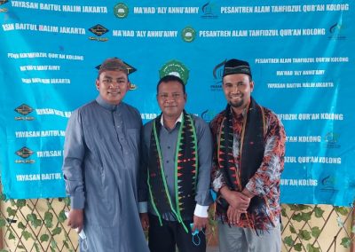 Kanwil Kemenag Provinsi NTT Mengunjungi Pesantren Kolong Desa Siru
