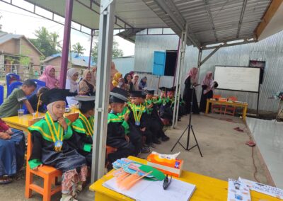 PAUD al Amin Watu Lendo Mewisuda 12 Siswanya