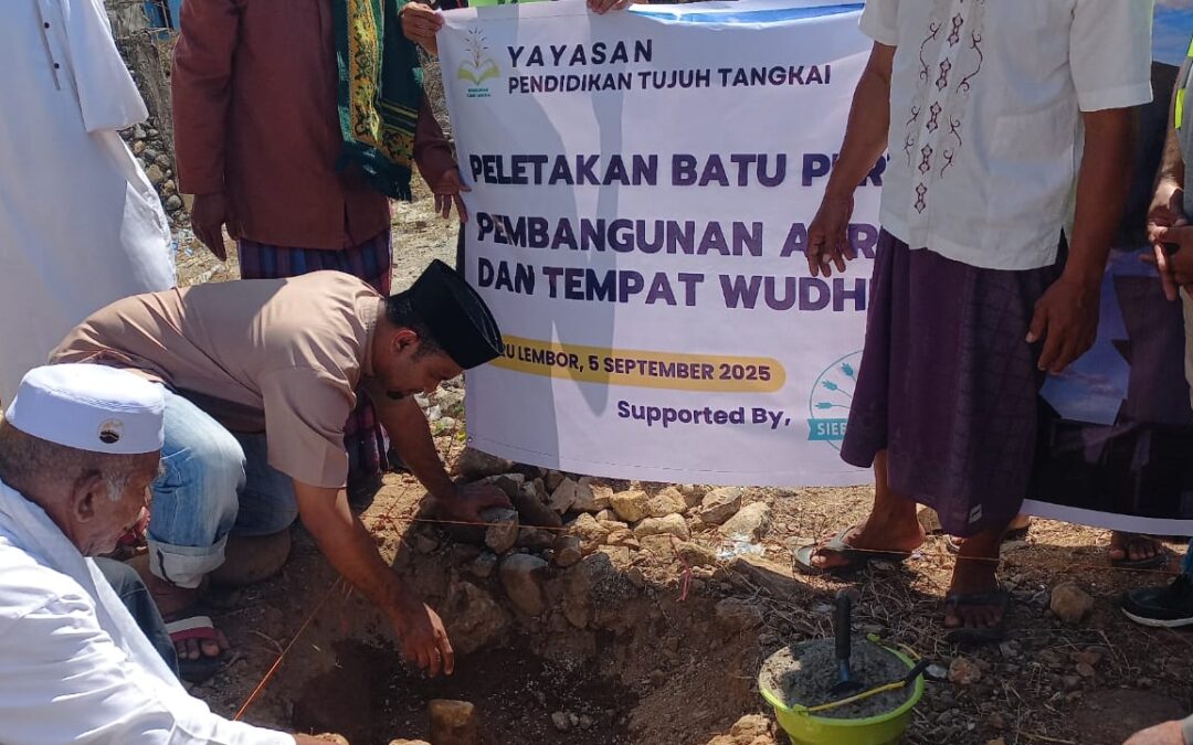 Lembaga Kemanusiaan Sieben Ahren Jerman Bangun Asrama dan Tempat Wudhu di Desa Siru