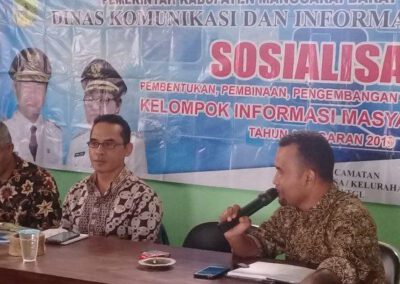 Di Kabupaten Manggarai Barat, Kades Siru Bentuk Kelompok Informasi Masyarakat